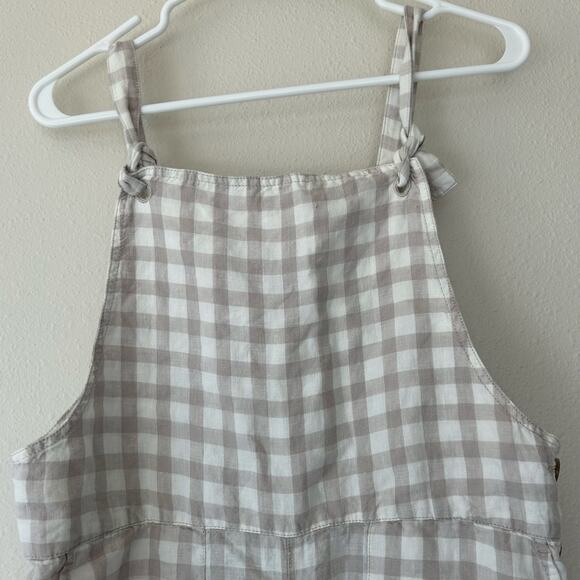 Lou & Grey Checkered Jumpsuit in Cream and White - Picture 5 of 16